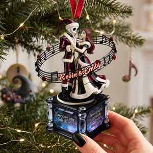 Eternal Choir Of Love Acrylic Ornament - Personalized Christmas Gifts For Couples 03tota110826