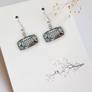 Off-road Aesthetic Earrings - Personalized Gifts For Off-road Girl 04QHLU120725
