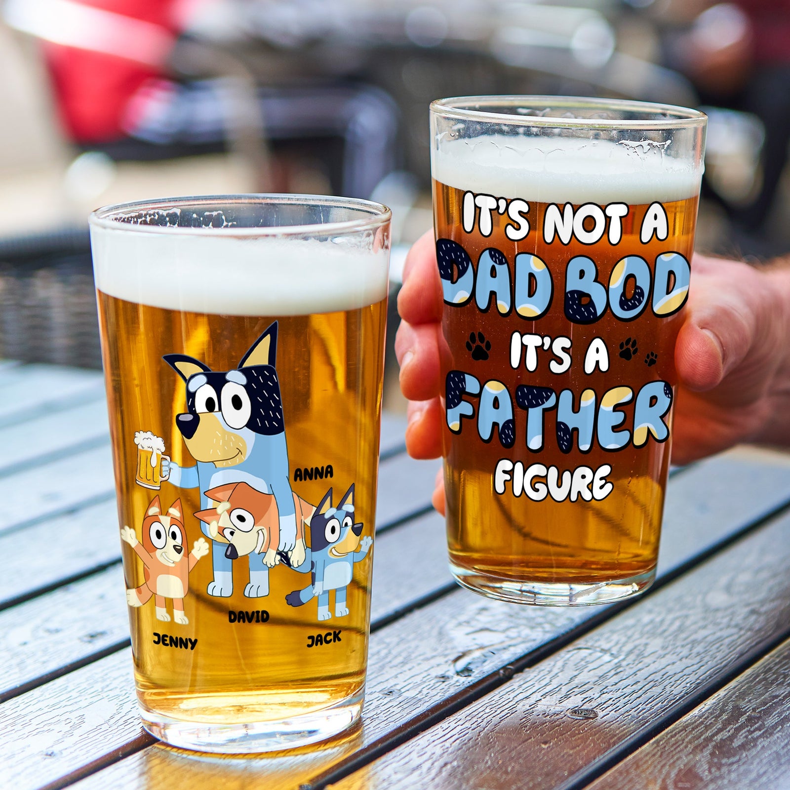 Personalized Gifts For Dad Beer Glass 01natn110524-Homacus