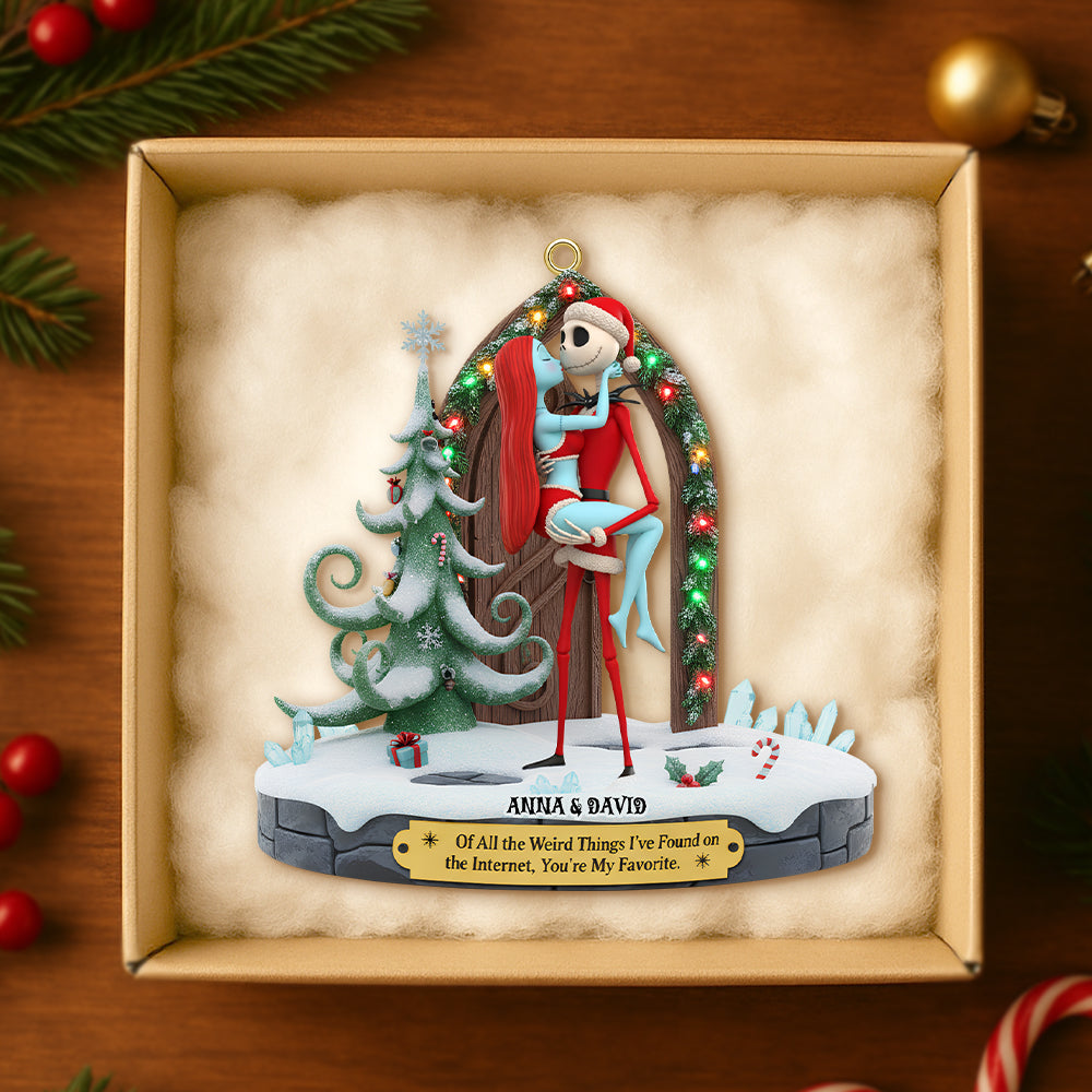 Funny Internet Couple Personalized Gifts For Couple Christmas Ornament 03ohtn131025