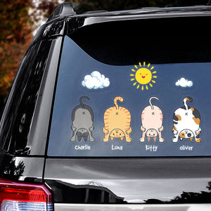 Personalized Gifts For Cat Lover Decal 06ACQN020724-Homacus
