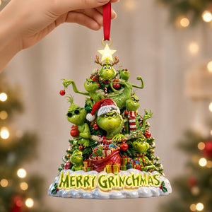 Funny Christmas Tree Ornament, Personalized Gifts 01QHTN280826