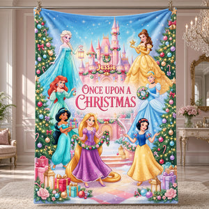 Once Upon A Christmas Blanket - Personalized Gift For Fantasy Lovers 03TYTA061026