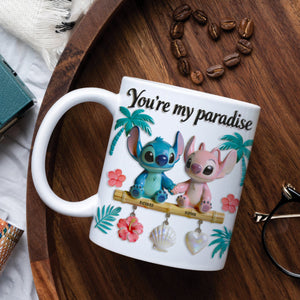 Romantic Couple Coffee Mug - Personalized Gifts For Couple 01toqn080126