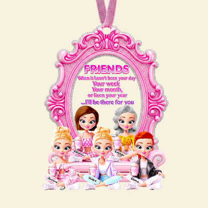 Besties Christmas Ornament Personalized Gifts For Besties 02TGDT140825