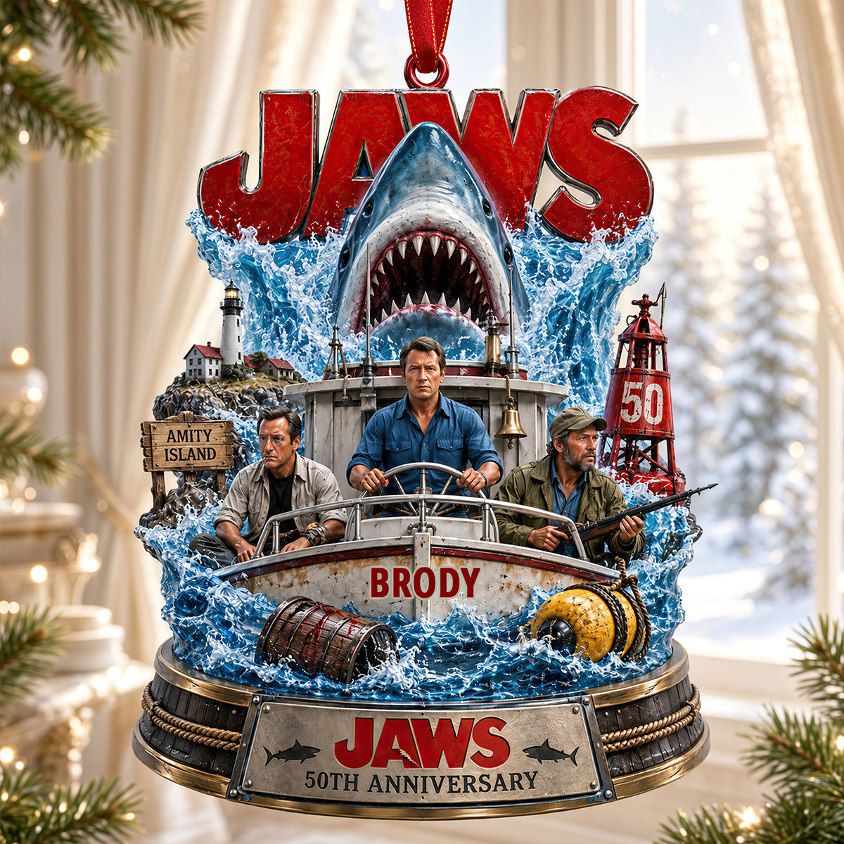 Adventure Family Personalized Christmas Ornament 03OHDT090926