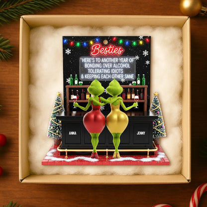 Personalized Gifts For Best Friends Christmas Ornament 04natn180925