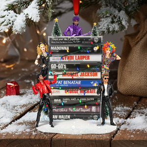 Retro Rock Music - Personalized Gifts For Christmas Ornament 05naqn011125