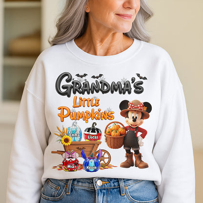 Halloween Grandma Shirt - Personalized Gifts For Grandma 03ohta120825