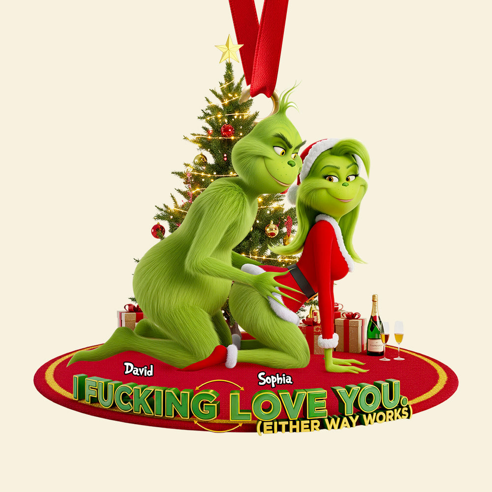 Personalized Gifts For Couple Christmas Ornament 01ohdt110925