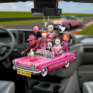 Horror Characters Car Ornament - Personalized Gifts For Horrror Movie Fans 03NALU050825
