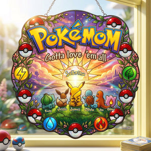 Adventure Mom's Love Suncatcher - Personalized Gifts For Moms 03pata080426