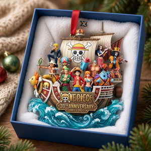30 Years Of Adventure Christmas Ornament - Personalized Gifts 06NALU210926