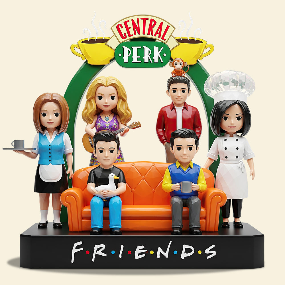 Friends Acrylic Plaque - Personalized Gifts For Besties 06NADT280525