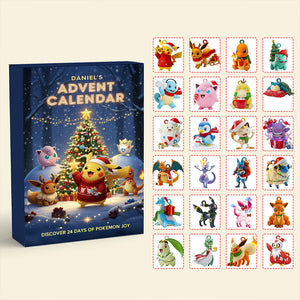 Holiday Fun Advent Calendar Blind Box Personalized Christmas Gifts 02PGDT301025