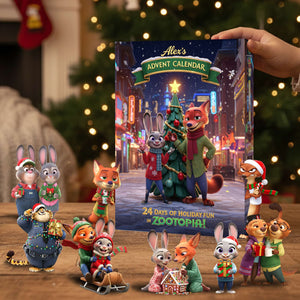 Holiday Fun Advent Calendar Blind Box - Personalized Gift For Christmas 02PGLU111125