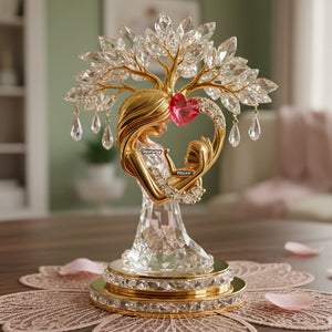 Gracefully Elegant Mom Tree Acrylic Plaque - Personalized Gifts For Mother's Day 03kita180326