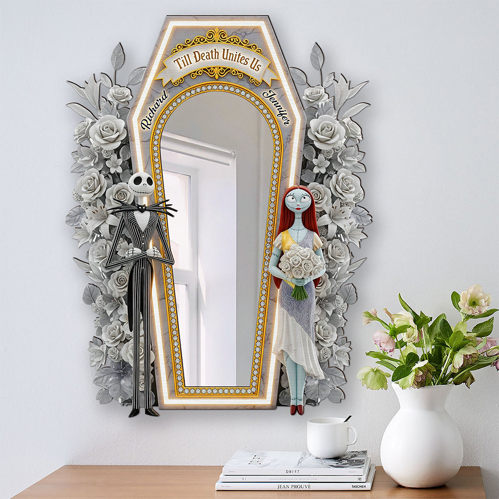 Spooky Couple Mirror - Personalized Gifts For Couple 02ohqn220725