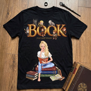 Book Girl Shirt - Personalized Gifts For Book Lovers 02hudt050626