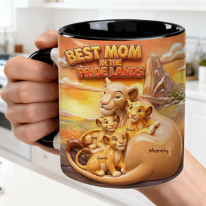 Mom And Kids Coffee Accent Mug - Personalized Gifts For Mother's Day Coffee Mug 01HULU060226-Homacus