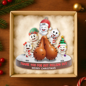 Personalized Funny Gifts For Dad Christmas Ornament 05ohtn081025 - Ornament - GoDuckee