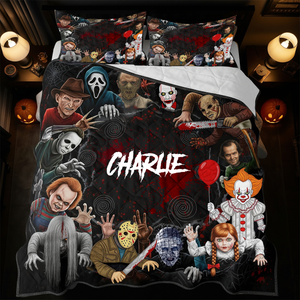 The Dead Rising Quilt Bed Set - Personalized Gifts For Horror Fans 02QHLU110825