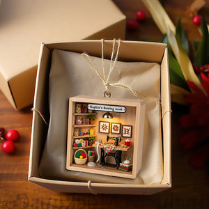 Cozy Sewing Nook Acrylic Ornament - Personalized Gift For Sewing Lovers 09PGLU281025
