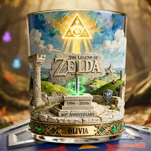 Fantasy Adventure Round Glass - Personalized Anniversary Gifts 03kita140326
