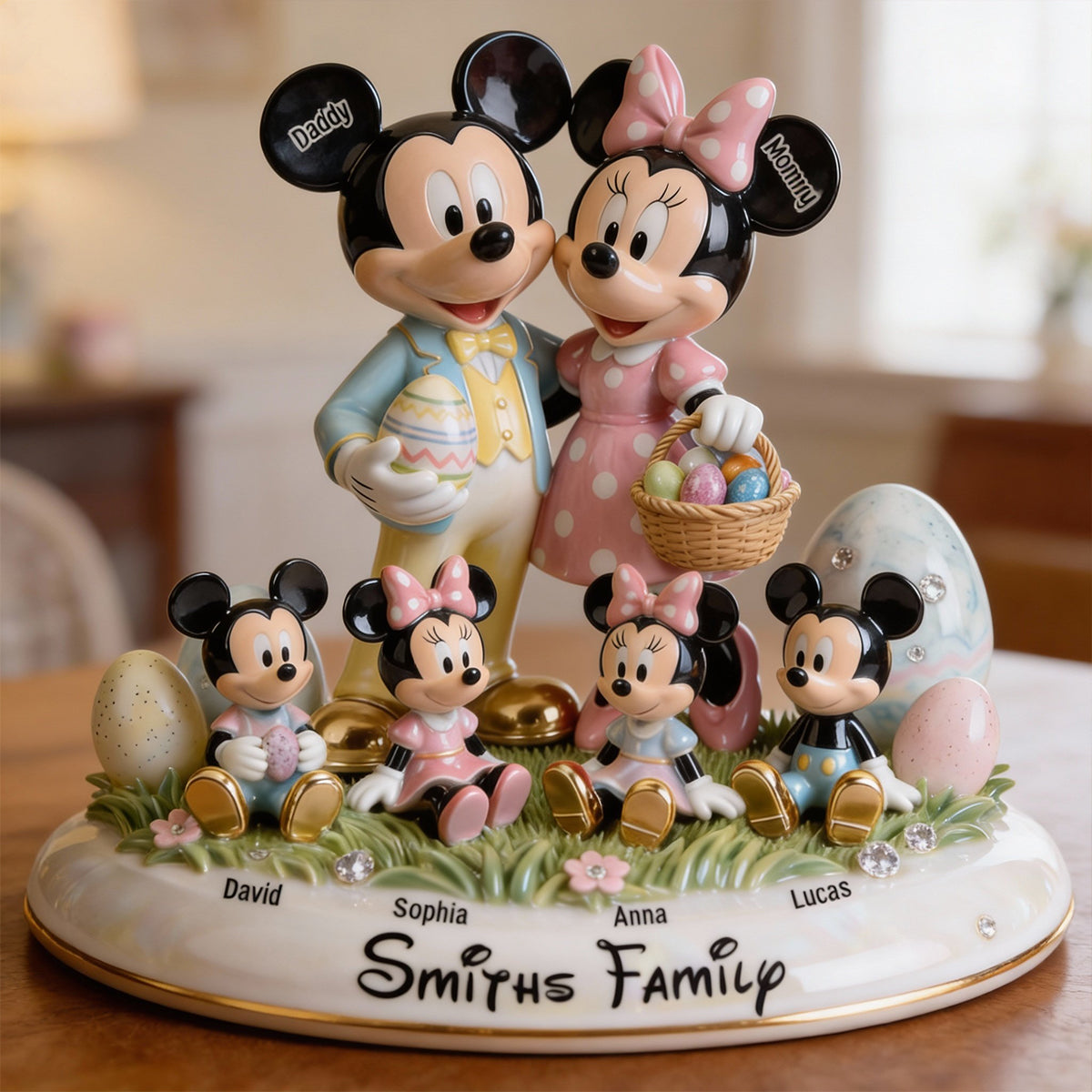 Personalized Easter Gifts For Family Acrylic Plaque 03pgtn020226