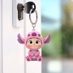 Adorable Characters Acrylic Keychain - Personalized Gifts 06HUQN290126