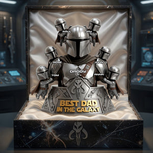 Best Space Dad Acrylic Plaque - Personalized Gifts For Dads 02OHLU010526