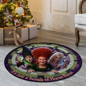 Personalized Christmas Gifts For Movie Fans Quilted Round Mat 03tgtn011025