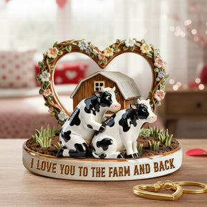 Cow Couple Farm Acrylic Plaque – Personalized Gifts For Couple 03ohqn311225