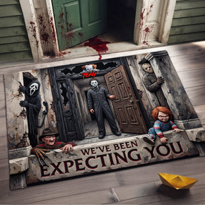 Scary Villain Doormat - Personalized Gifts For Horror Lovers 05tylu300726