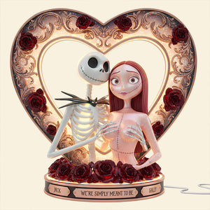 Naughty Spooky Couple Light Box - Personalized Gift For Couples 03OHDT021225