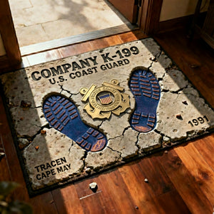 Veteran Legacy Shaped Doormat - Personalized Gifts For Veteran 06TGLU260126