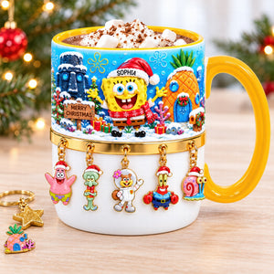 Underwater Lovely Christmas Accent Mug - Personalized Christmas Gifts 05ttqn290926