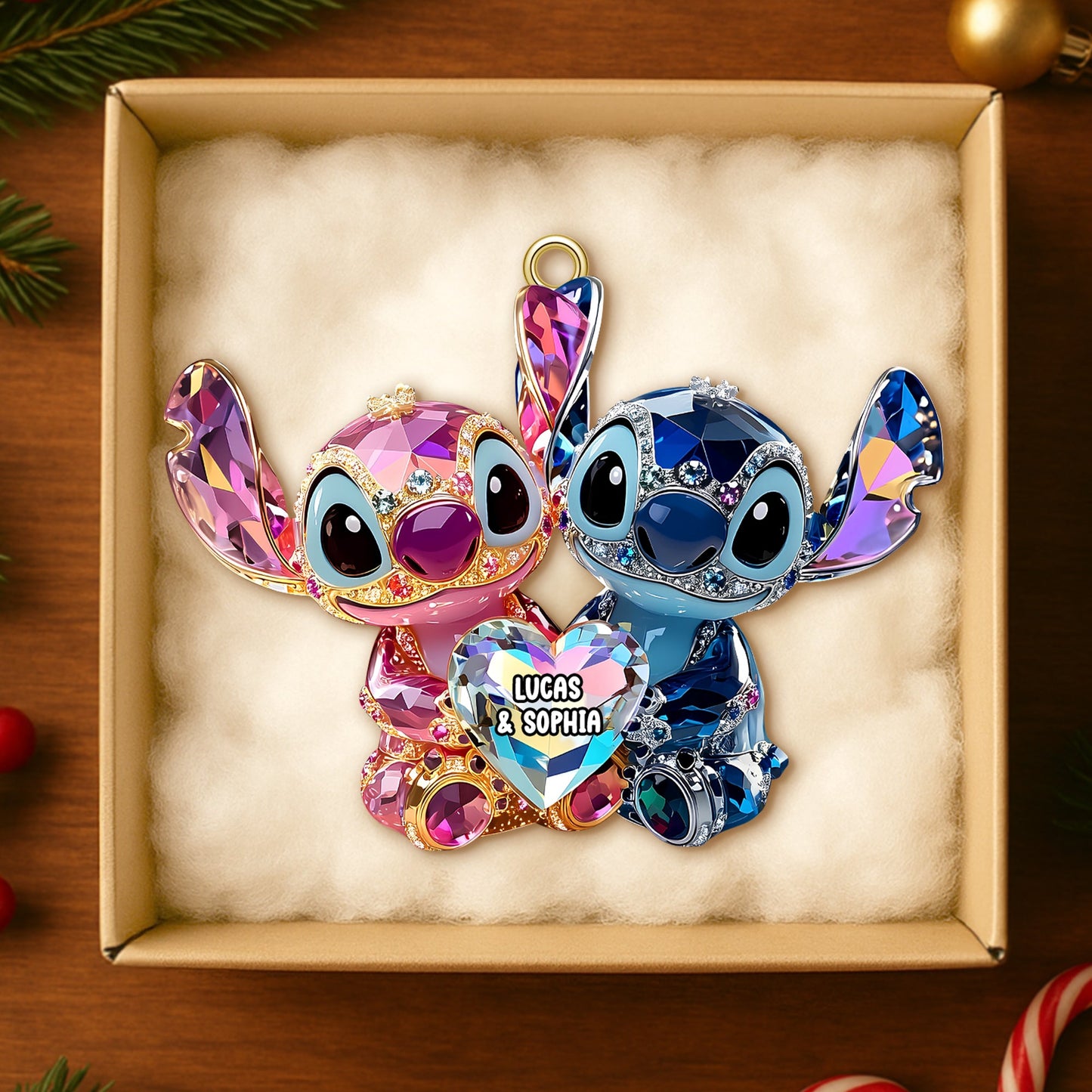 Personalized Gifts For Couple Christmas Ornament 02tgtn230925