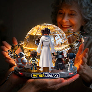 Space Adventure Mom Light Box - Personalized Gift For Mom 02OHLU270226