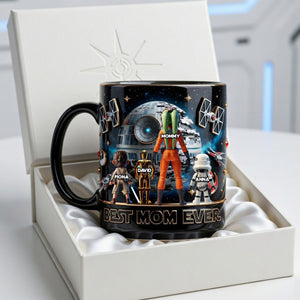 Sci-Fi Hero Mom Coffee Mug - Personalized Gift For Moms 04OHLU110426