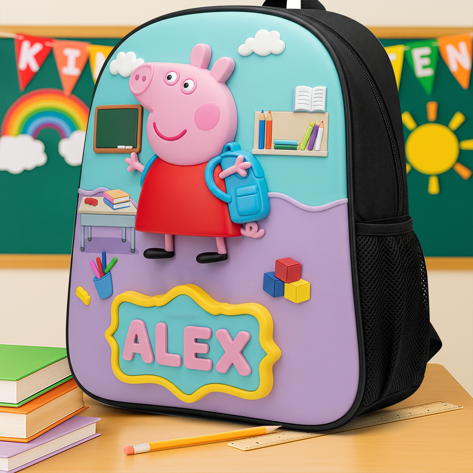 Cute Cartoon Character Backpack - Personalized Gifts For Kids Back To School 05QHLU040825