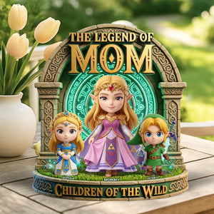 The Legend Of Mom Acrylic Plaque - Personalized Mother's Day Gifts 01NAQN280326
