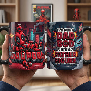 Hero Dad Bod Accent Mug - Personalized Gifts For Dad 02NATN060526