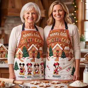 Baking Sweetheart Mama & Nana Gifts – Personalized Aprons 03PADH280826