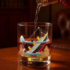 Legendary Ocean Voyage Whiskey Glass - Personalized Gifts For Boat Lovers 01HYLU140825