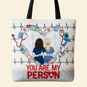 Nurse Besties Tote Bag, Personalized Gifts For Nurse Colleague 01qhdt240725