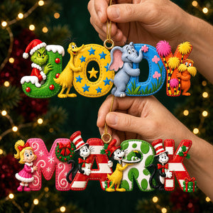Christmas Alphabet Ornament - Personalized Gifts For Christmas 03padt081026