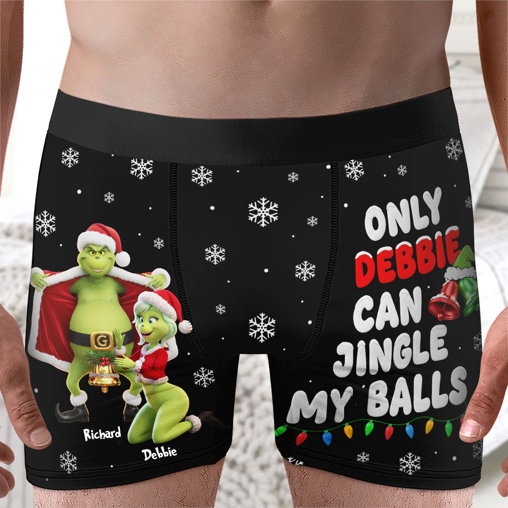 Naughty Couple Men's Boxers - Personalized Christmas Gifts For Him 03ohqn150925