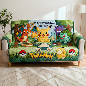 30-Year Celebration - Quilted Sofa Cover Anniversary Gifts 02QHDT100226
