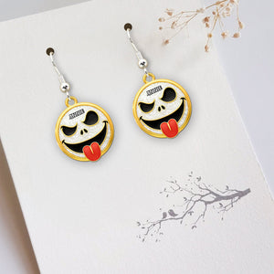 Bold Mood Acrylic Earrings - Personalized Gifts For Her 01OHLU260625